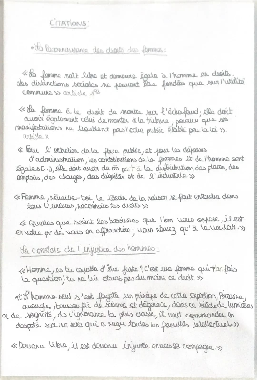 OLYMPE DE GOUGES
Introduction
Le 18eme siècle est celui de la naiss d'ittérabue
d'idées. Les écrivains prennent leurs plumas pour dénoncer
l