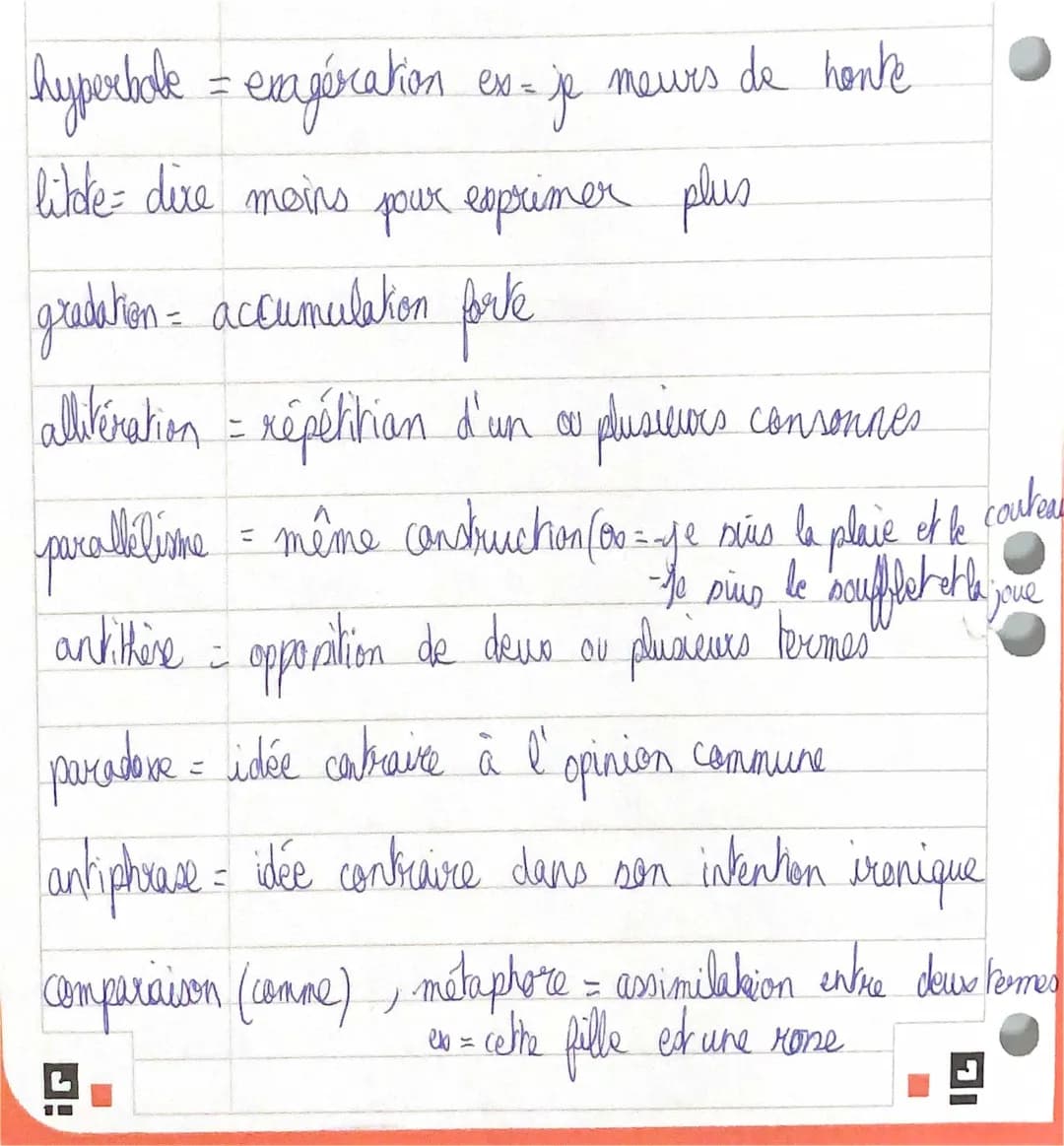 français - figures de style