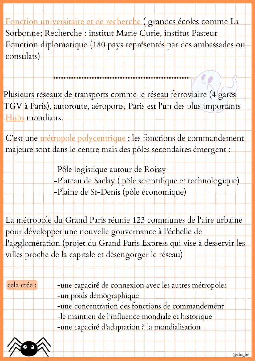 @cha_bn
Géographie
Thème 1: La métropolisation un processus Mondial
Différencié
La France la métropolisation et ses effets
Quelques définiti