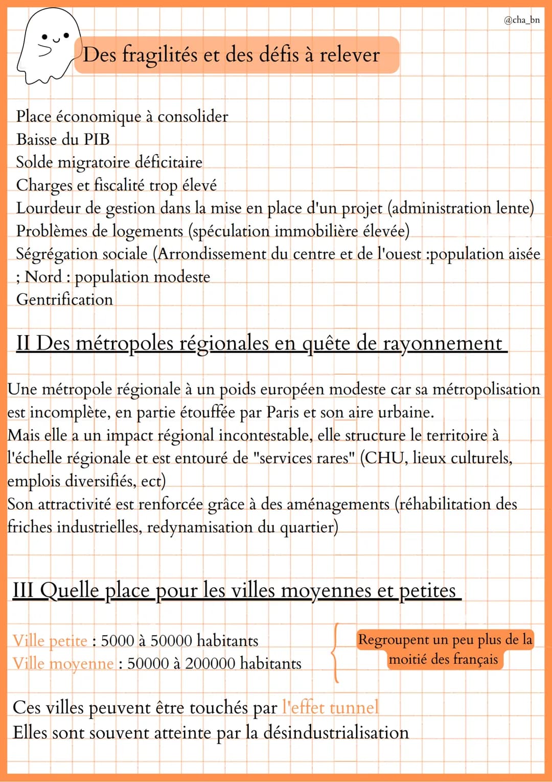 @cha_bn
Géographie
Thème 1: La métropolisation un processus Mondial
Différencié
La France la métropolisation et ses effets
Quelques définiti