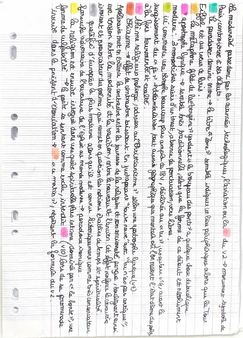 TEXTE 8 BAC
Carte d'identité:
Titre: Zone (Alcools)
Auteur: Guillaume Apollinaire
Date: 1913
Parcours associé: Emancipations creaties
Résumé