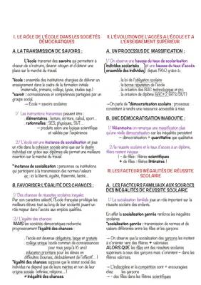 Know Quelle est l'action de l'école sur les destins individuels et sur l'évolution des sociétés ? thumbnail