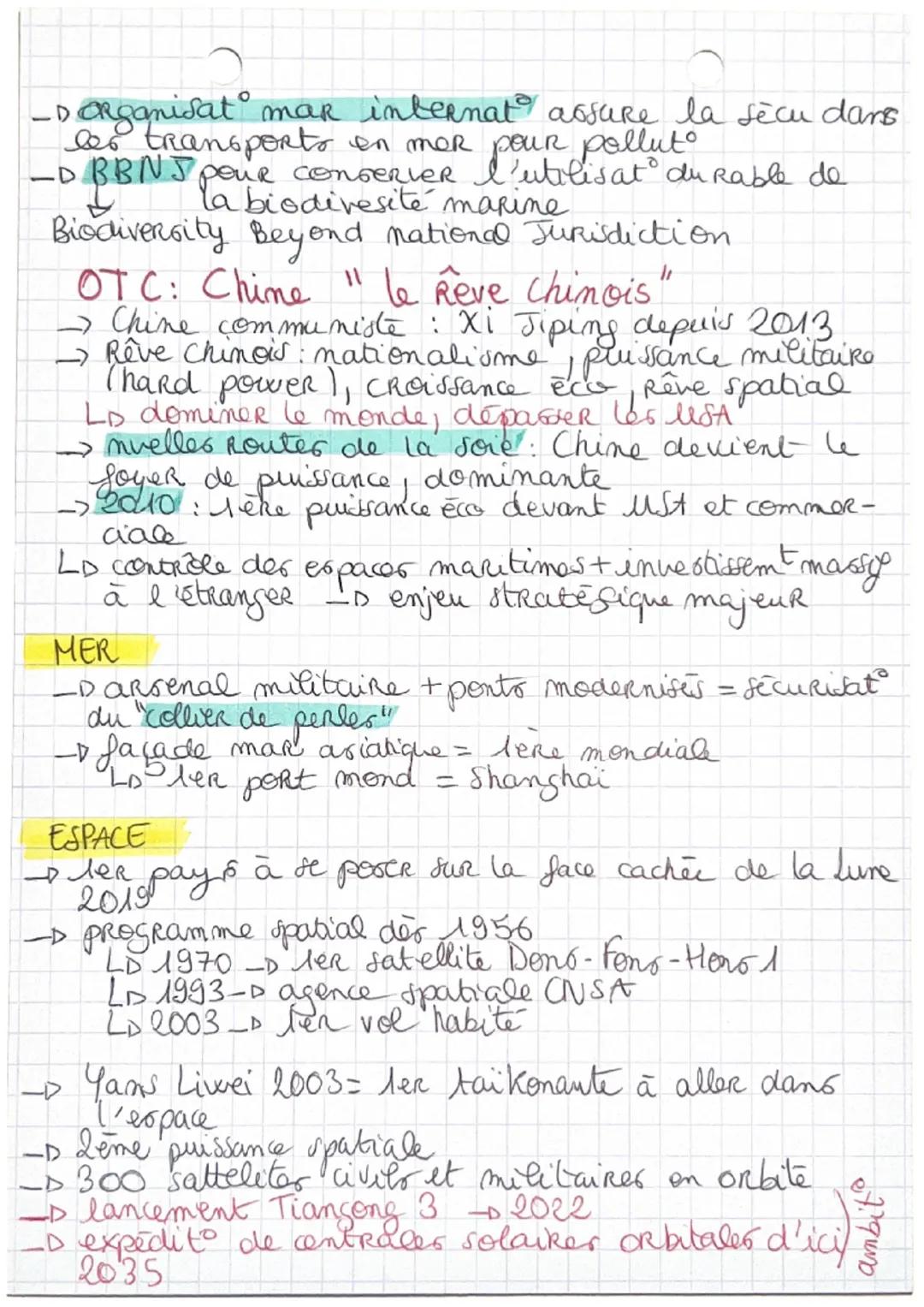 Theme 1
HGGSP
De nouveaux espaces de
conquête
Ocians
nouveaux espaces: oceans, espaces
= mvx champs
d'explorat et
d'exploitat
deja découvert
