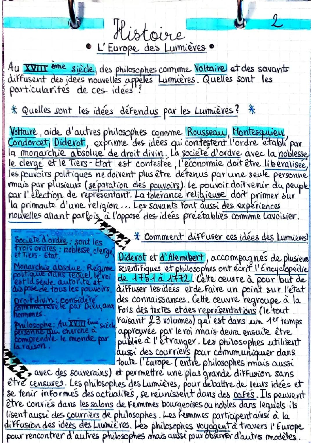 Le Siècle des Lumières Résumé: Les Philosophes et Leurs Idées