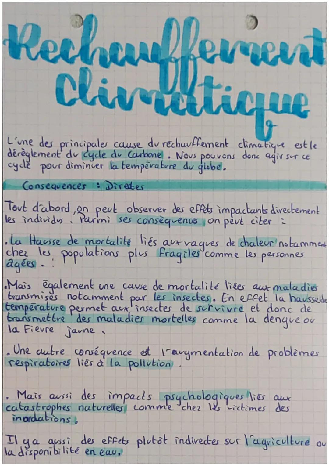 Rechaufferient
climatique

L'une des principale cause du réchauffement climatique est le
devine
du Carbone. Nous pouvons agir sur ce
cyde po