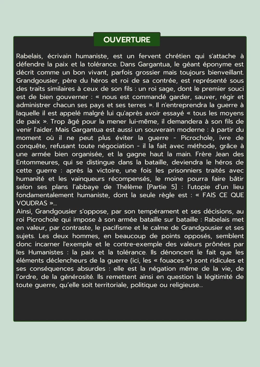 GARGANTUA
Chapitre XXVIII
RABELAIS
INTRODUCTION
• AMORCE
François RABELAIS a publié son roman
Gargantua en 1534 sous le pseudonyme
d'Alcofri
