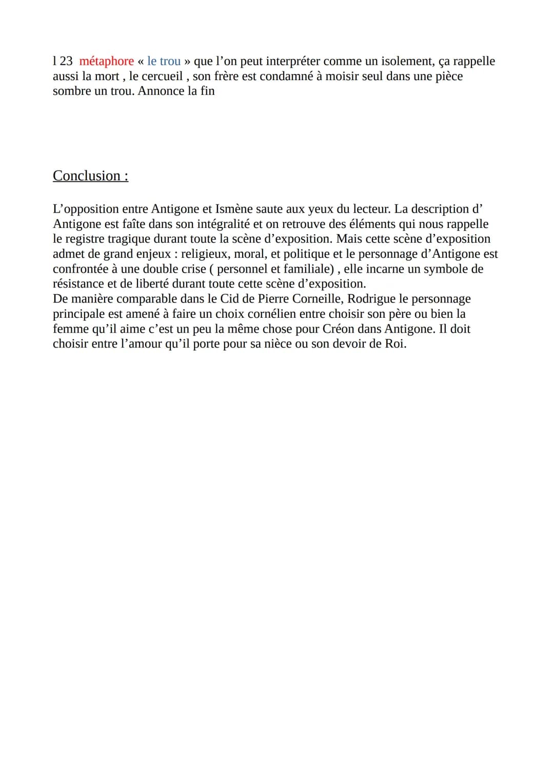 Fiche de synthèse n°2
Introduction: A l'époque de la 2nd guerre mondiale, Jean Anouilh, auteur
contemporain, dramaturge et scénariste ( né l