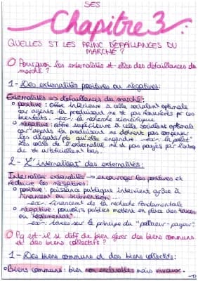 Know Fiche de révision de SES : Quelles sont les principales défaillances du marché ?  thumbnail