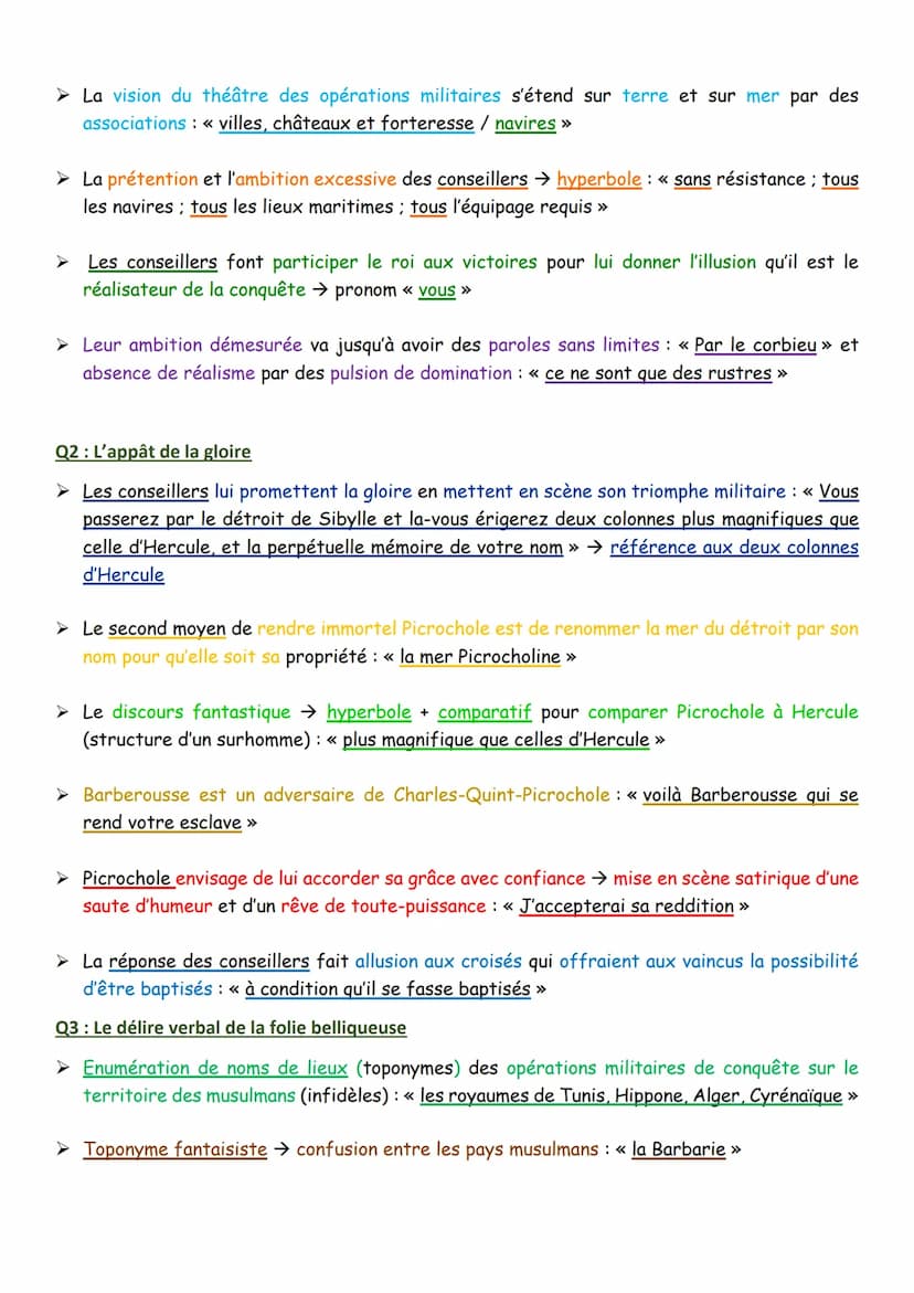 TEXTE 13
LECTURE LINEAIRE N°13
Francois Rabelais « Conseillers de Picrochole >>
INTRODUCTION
Présentation auteur : François Rabelais est un 