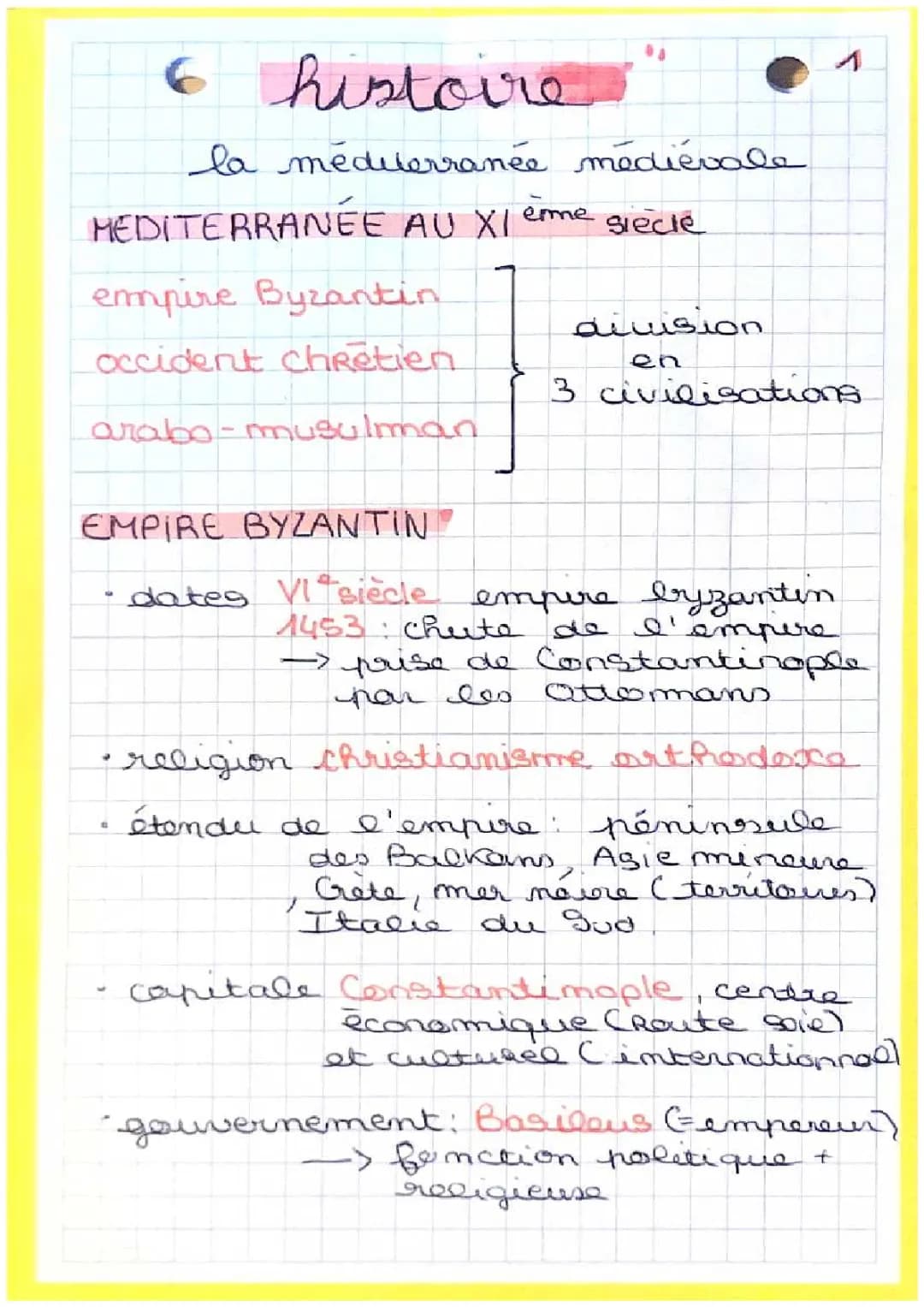 La Méditerranée médiévale 