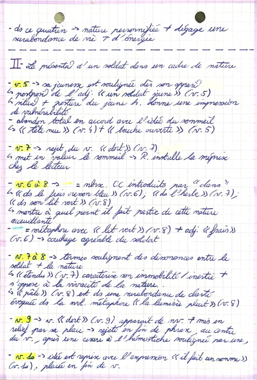 Objet d'étude: La poésie du XIXe siècle au XXIe siècle
Parcours: Émancipations créatrices
Œuvre: Rimbaud, Cahier de Douai, 1895
Texte 2: <<<