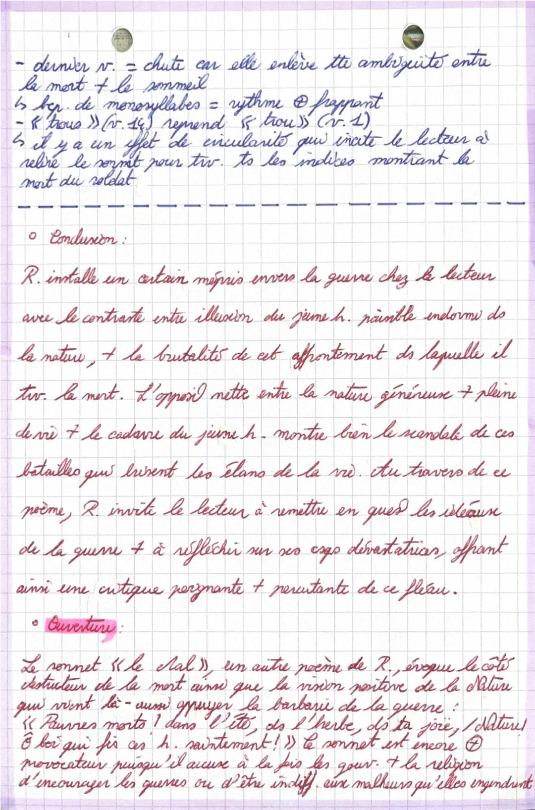 Objet d'étude: La poésie du XIXe siècle au XXIe siècle
Parcours: Émancipations créatrices
Œuvre: Rimbaud, Cahier de Douai, 1895
Texte 2: <<<