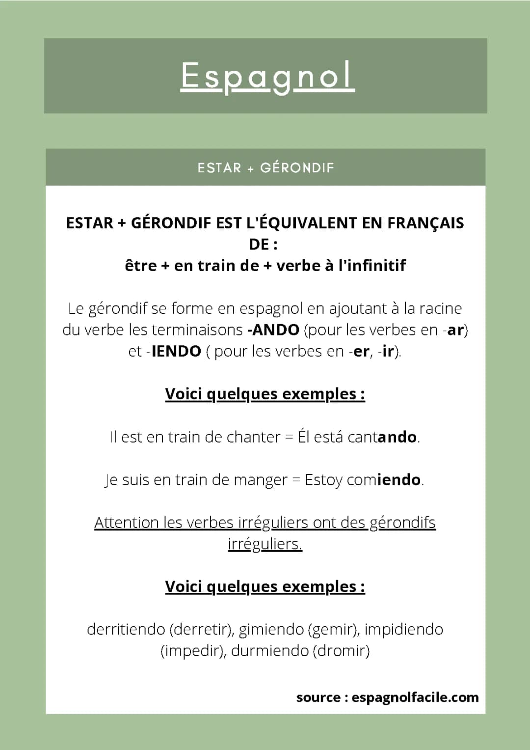 Amuse-toi avec les Exercices du Gérondif Espagnol pour les 3ème à 5ème!