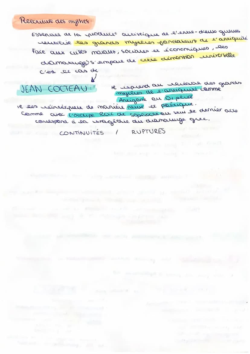 CREATION, CONTINUITÉS,
AUPTURES
litterature
Créat artistique est all cente
ר.
L'ARTISTE
L
↳ cinema, musique, litterature, peinture...
A quai