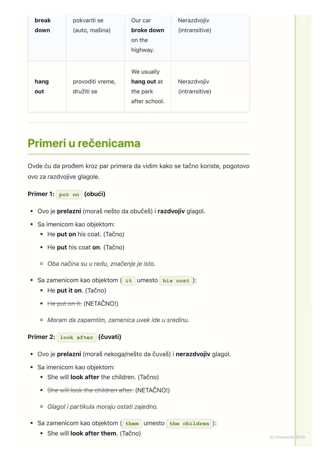 # Frazalni glagoli (Phrasal
Verbs) - Česta upotreba

Uvod i zašto su važni

Frazalni glagoli su kombinacija glagola i jedne ili dve partikul