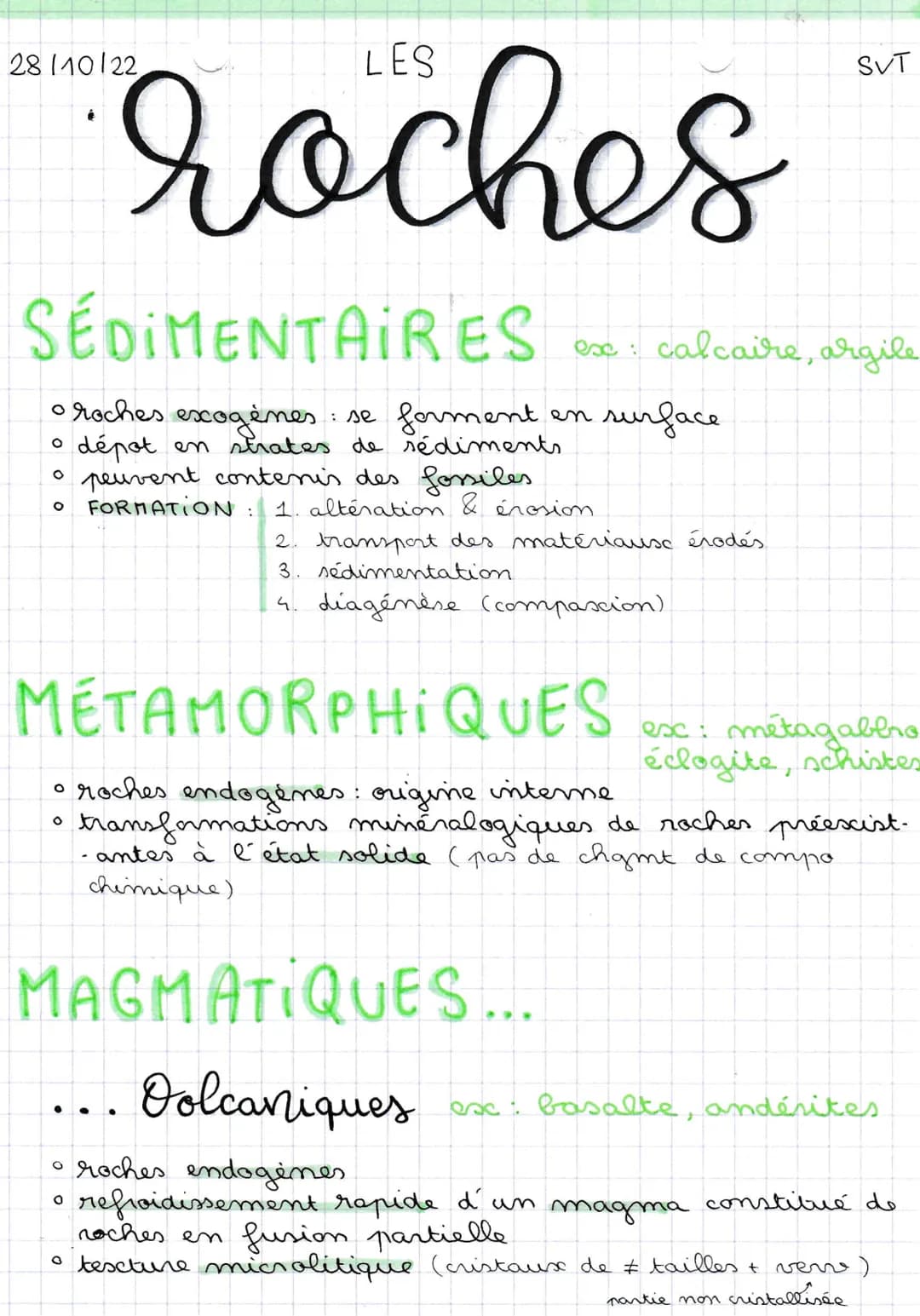 28110122,
SÉDIMENTAIRES
• roches
excogénes
: se forment en
O
dépot en strates de sédiments.
peuvent contenis des fossiles
O FORMATION
1. alt
