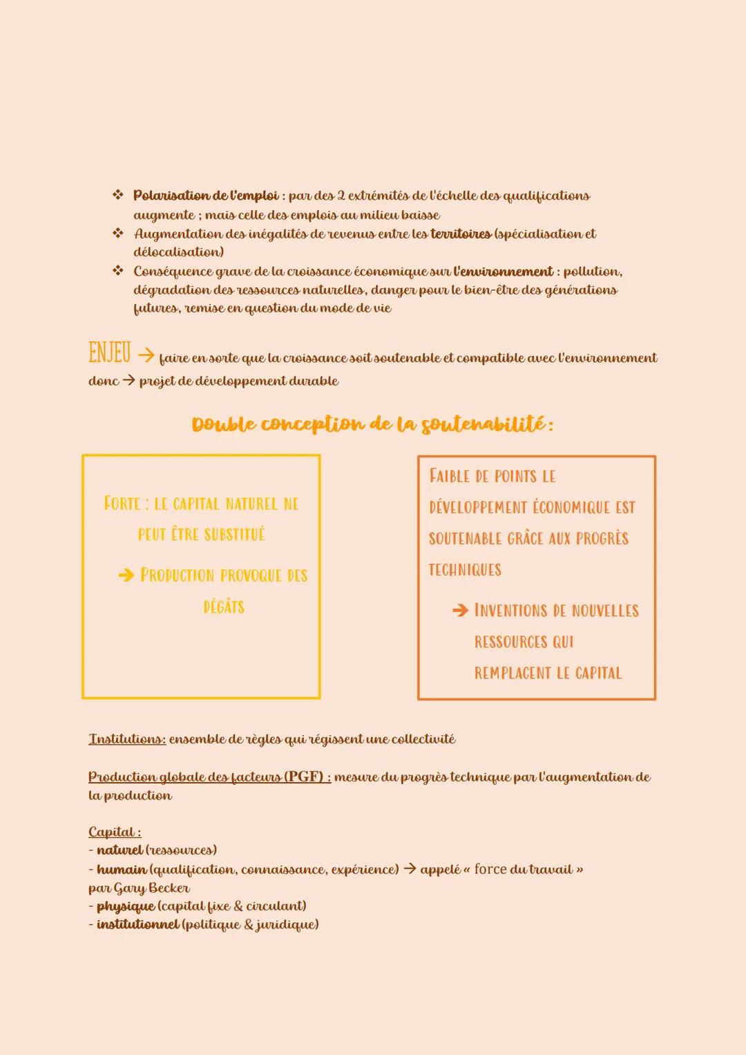 QUELS SONT LES SOURCES ET LES DÉFIS DE LA
CROISSANCE ÉCONOMIQUE ?
INTRODUCTION:
Définition de la croissance économique: selon François Perro