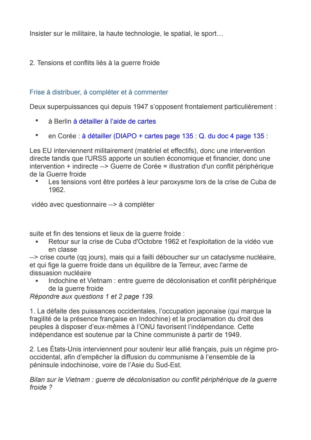 Chapitre : LE MONDE ET LA FRANCE
DE LA FIN DE LA 2GM AUX ANNEES
1970
La 2GM présente un bilan effroyable :
Bilan humain :
Environ 60 million