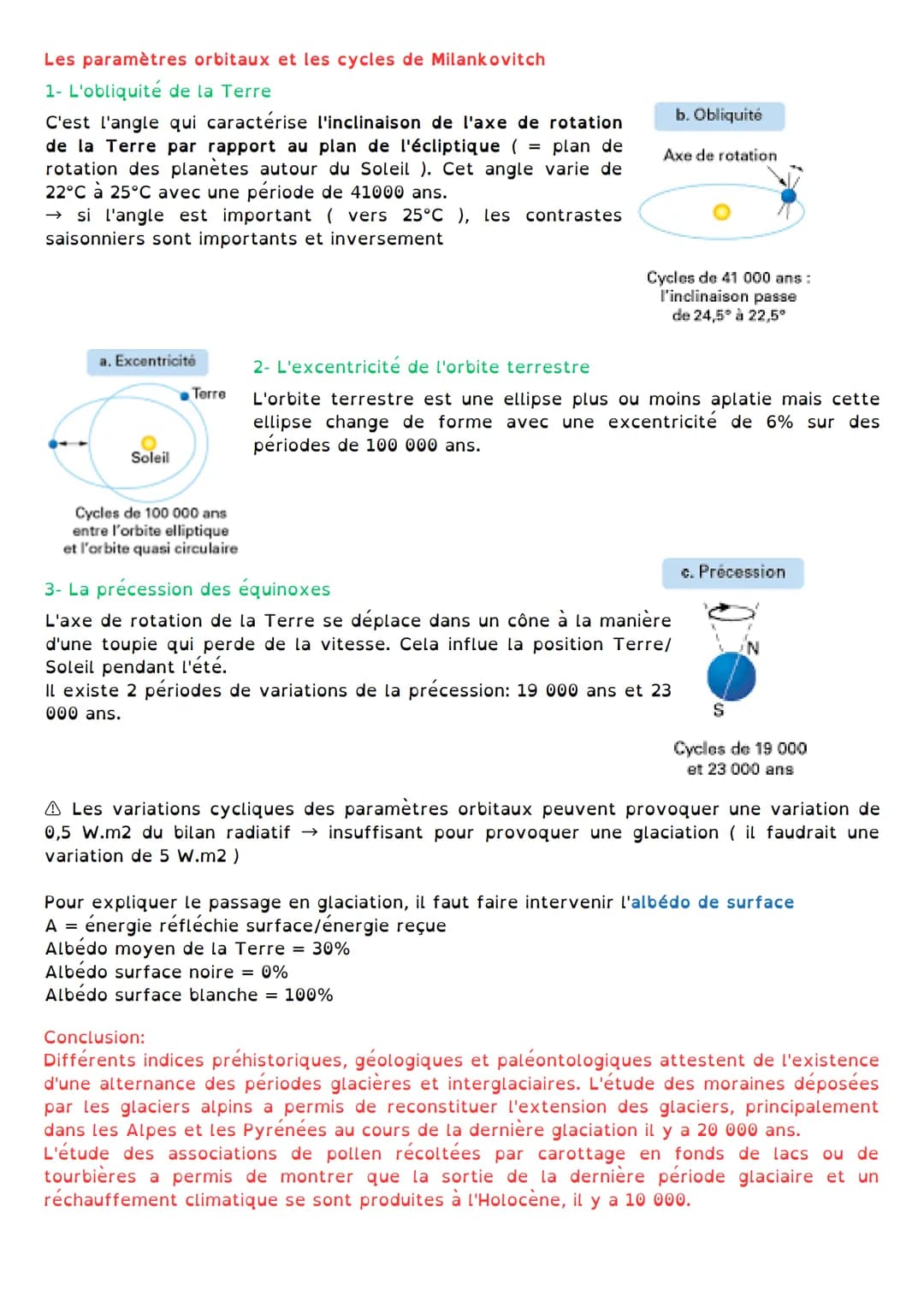 Thème 2: Enjeux
contemporains de la
planète:
Comprendre les climats du
passé
Comment est-il possible de reconstituer les climats du passé?
C