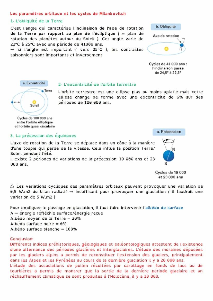 Thème 2: Enjeux
contemporains de la
planète:
Comprendre les climats du
passé
Comment est-il possible de reconstituer les climats du passé?
C