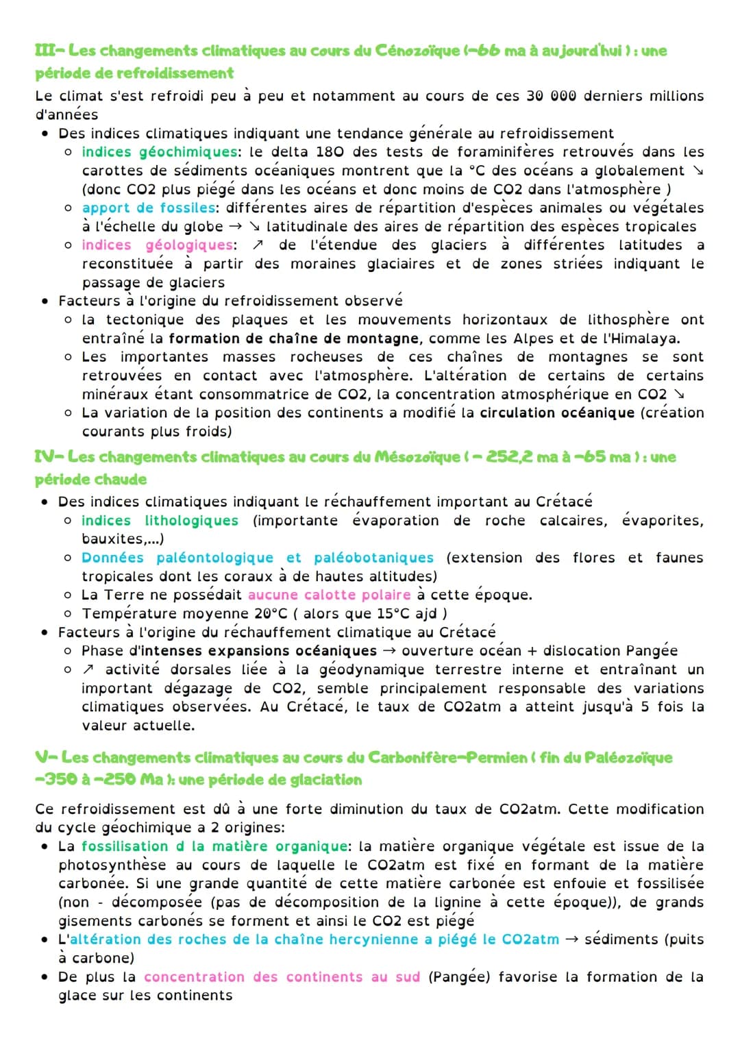 Thème 2: Enjeux
contemporains de la
planète:
Comprendre les climats du
passé
Comment est-il possible de reconstituer les climats du passé?
C
