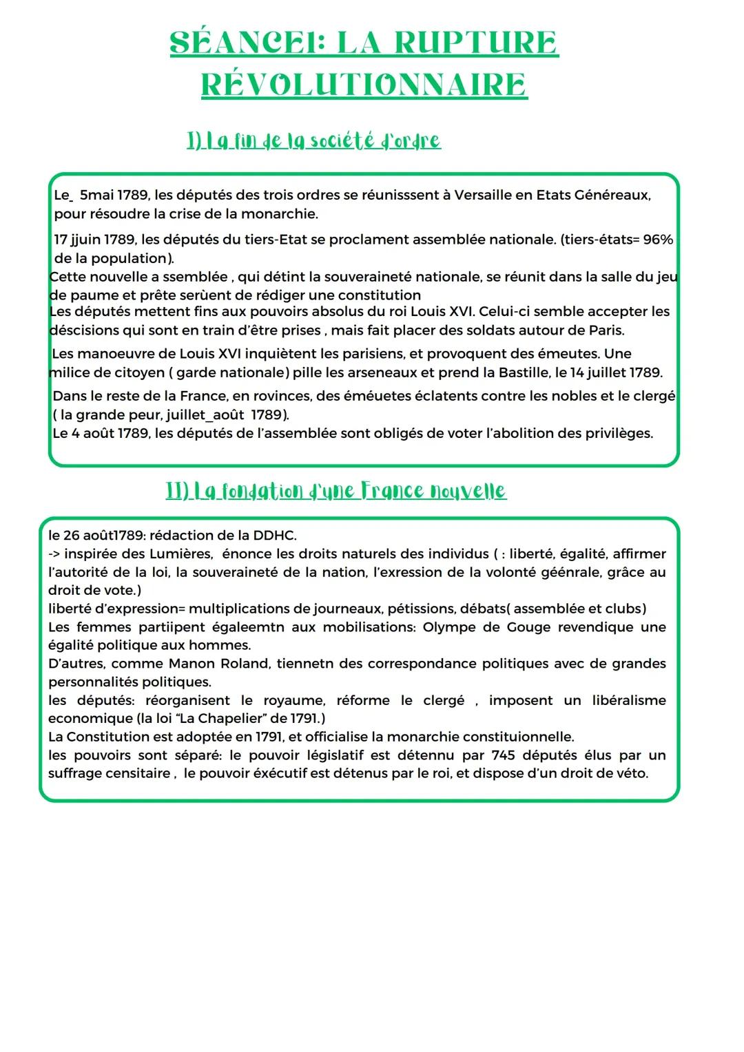 la rupture révolutionnaire (1789-1792) {S1}