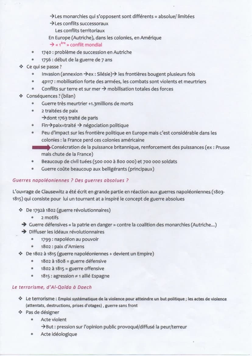 ●
DEFINITION:
Un conflit : C'est une situation relationnelle structuré par un antagonisme (opposition), à l'origine
d'une guerre
●
Une guerr
