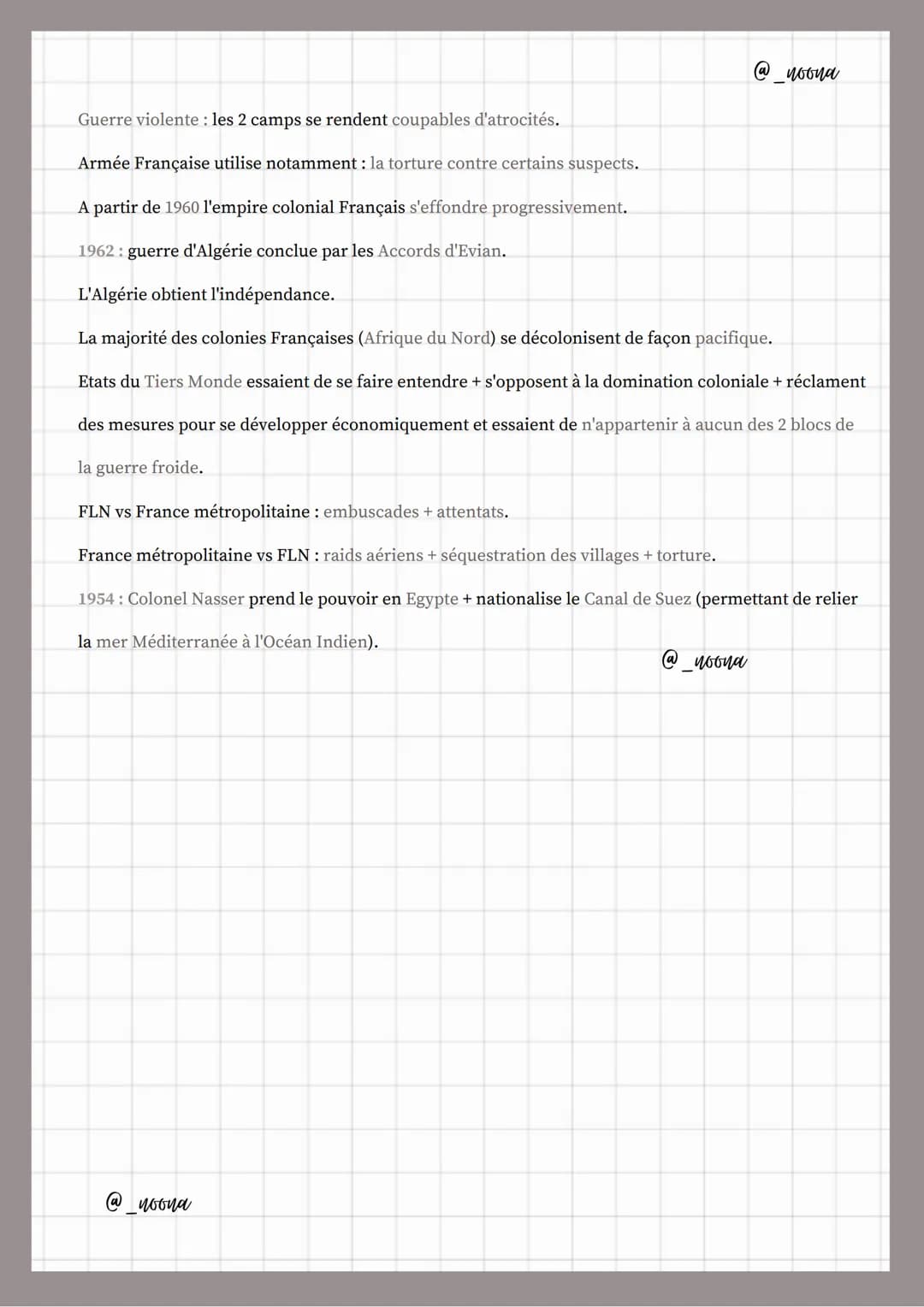 DÉFINITIONS :
Independances et
nouveaux etats
-brevet 3ème-
Colonie: territoire conquis, dominé et administré par une puissance étrangère.
I