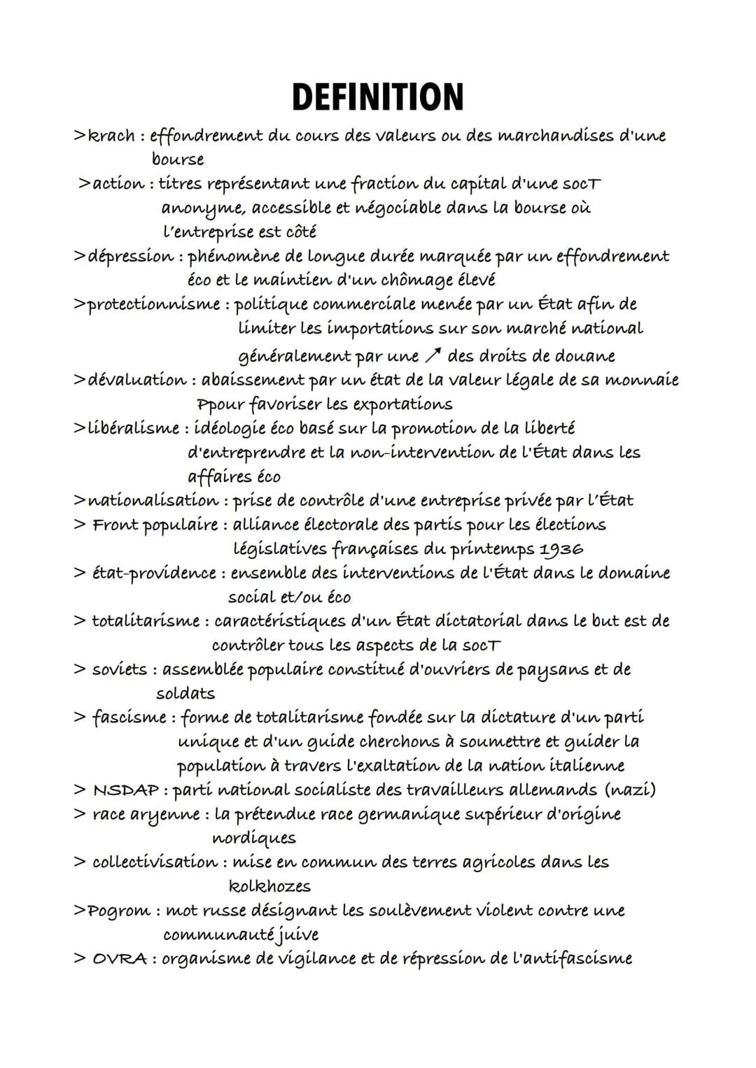 1.
CRISE ECO (1929)
Crise étasunienne crise mondiale
>Causes
L. chômage (4m)
surconsommation
.surproduction
> le 24 octobre 1929 il y a le K