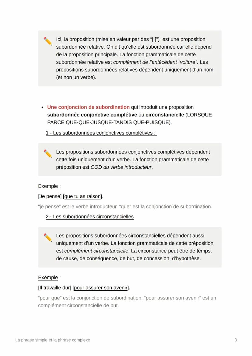 萍 萍
+55
La phrase simple et la phrase
complexe
BOSS
かめ
En premier lieu, faisons un simple rappel :
• La phrase s'articule autour du verbe co
