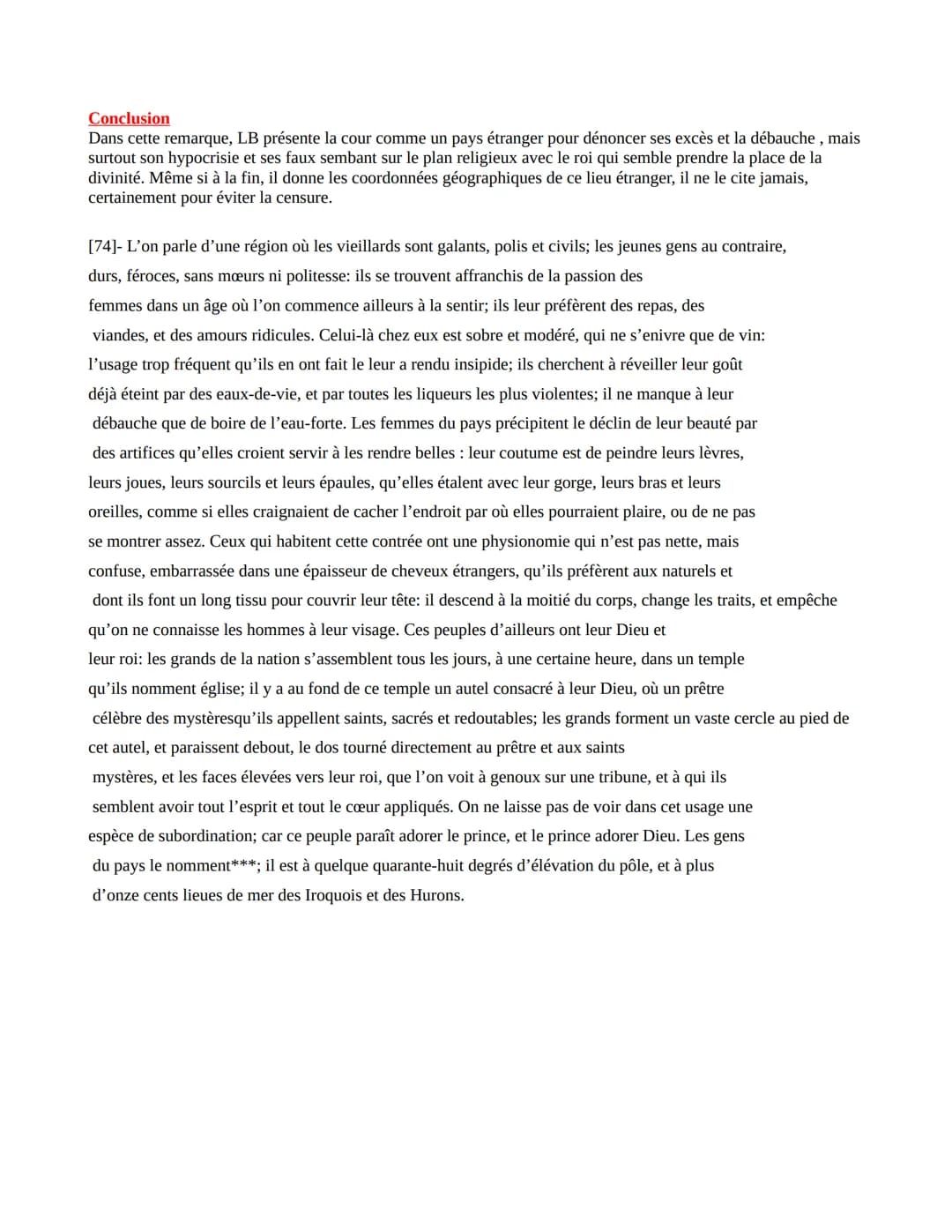 
<p>Publié par l'auteur classique La Bruyère en 1688, l'ouvrage "Les Caractères" décrit la société de son époque et la comédie sociale qu'il
