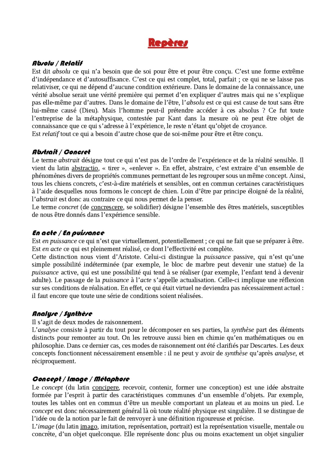 Comprendre les Concepts d'Absolu et Relatif en Philosophie : Exemples et Défis