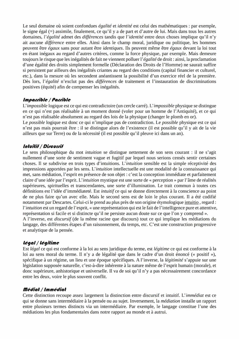 Repères
Absolu/Relatif
Est dit absolu ce qui n'a besoin que de soi pour être et pour être conçu. C'est une forme extrême
d'indépendance et d