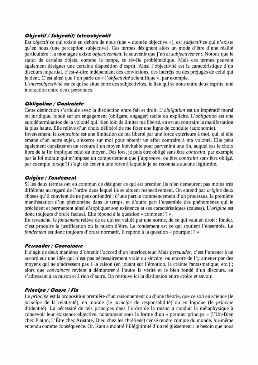 Repères
Absolu/Relatif
Est dit absolu ce qui n'a besoin que de soi pour être et pour être conçu. C'est une forme extrême
d'indépendance et d