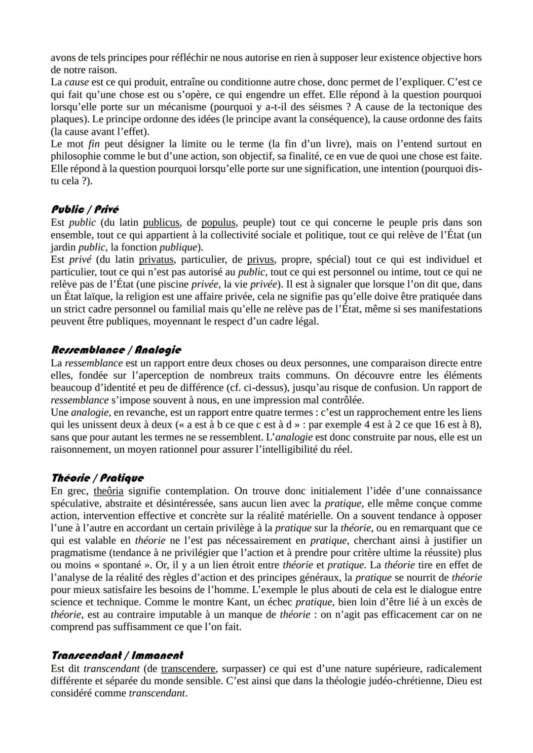 Repères
Absolu/Relatif
Est dit absolu ce qui n'a besoin que de soi pour être et pour être conçu. C'est une forme extrême
d'indépendance et d