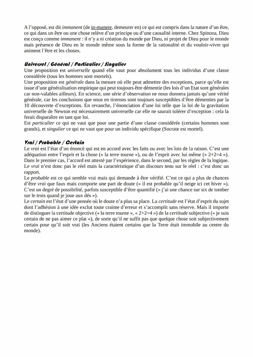 Repères
Absolu/Relatif
Est dit absolu ce qui n'a besoin que de soi pour être et pour être conçu. C'est une forme extrême
d'indépendance et d