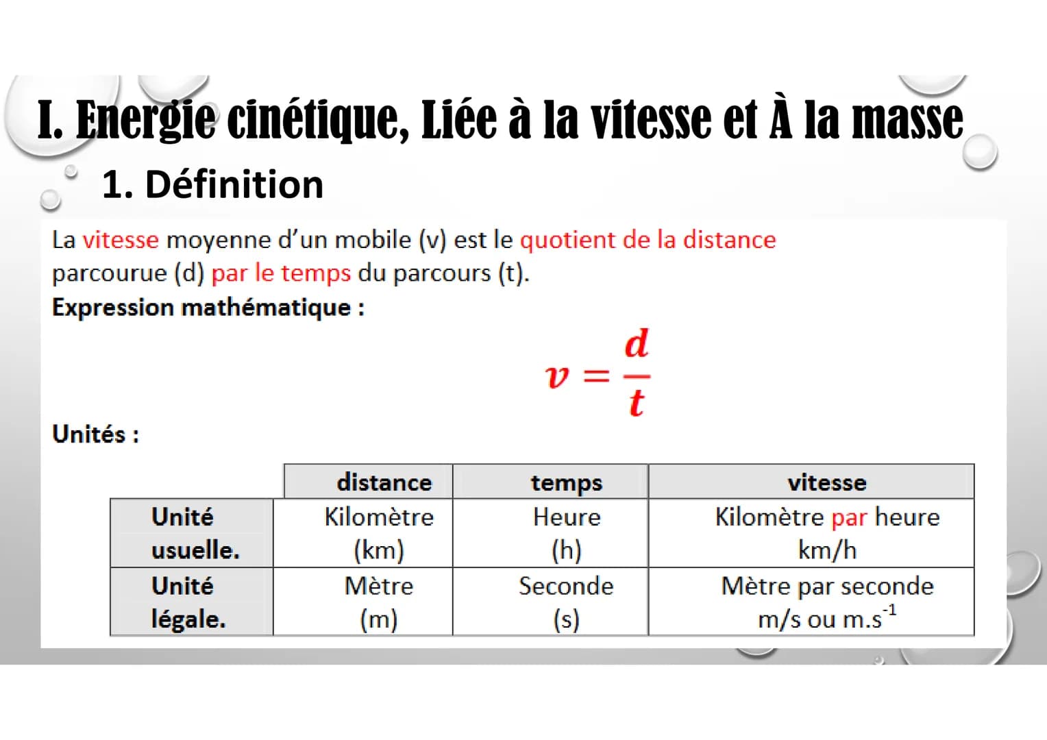 CHAPITRE ETUDE ENERGETIQUE
EN MECANIQUE
:
Comment ça se fait que sur les
montagnes russes les wagons
n'ont pas de moteur alors qu'ils
arrive
