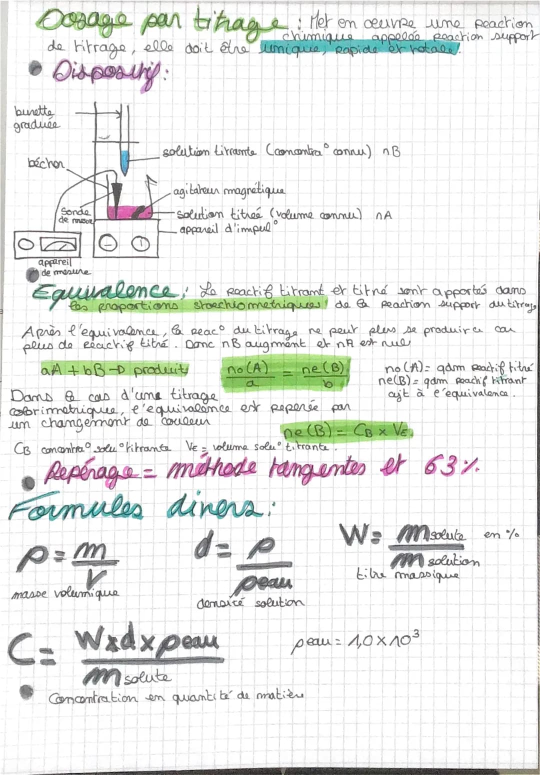 Chap 2: Analyse d'un systeme
• Spactre In er UV wible Permettent idd une espece
chimique ou ses groupes caracteristiques.
Specipe /R- étudie