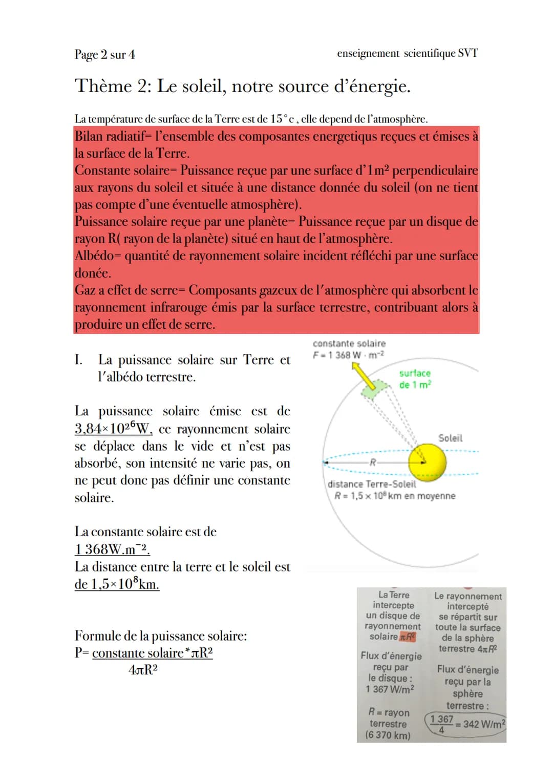 Sources des schémas:
Schéma 1:internet
Schéma 2: https://www.annabac.com/revision-bac/les-variations-de-la-puissance-solaire-recue-
sur-terr