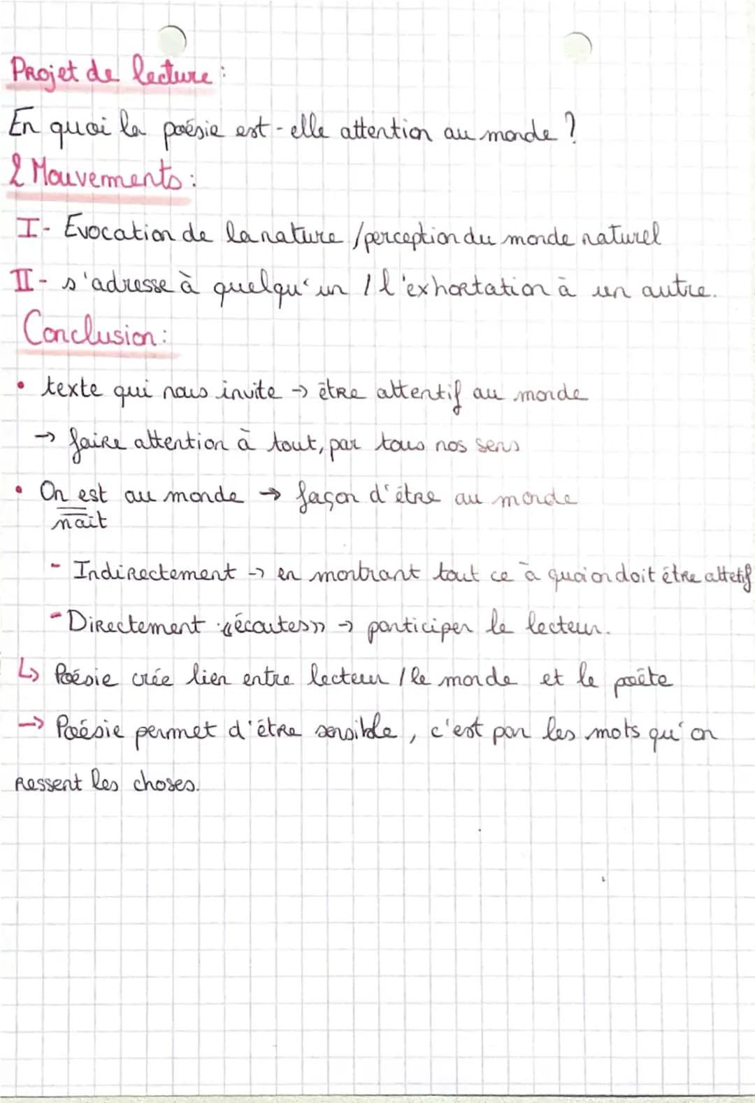 Poésie
EL 5:ss l'est le bruit du monde » p. 45ä 47
Présentation:
• Recueil & Mes forêts » par Hélène Dorion & elle préfère dire livre que
-
