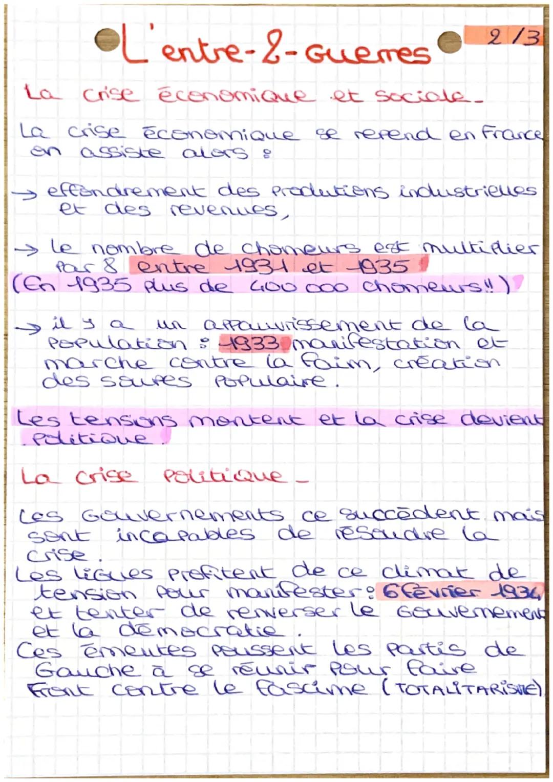 113
L'entre -2- Guerres
Front Populaire
3 partis de Gauche unis
Front Populaire
LV
Parti communiste
Parti socialiste
radicaux
unis 2
défendr