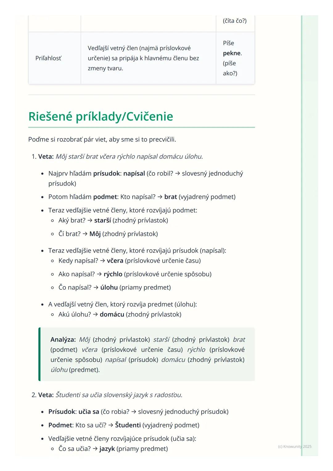 # Syntax: Vetné členy a
jednoduchá veta

Prehľad a úvod

Ahoj! Takže, ideme si zopakovať a prehĺbiť vedomosti o vetných členoch a
jednoduche