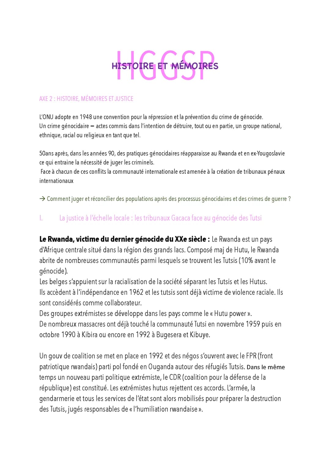 HGGSP Terminale T3 Axe 2 