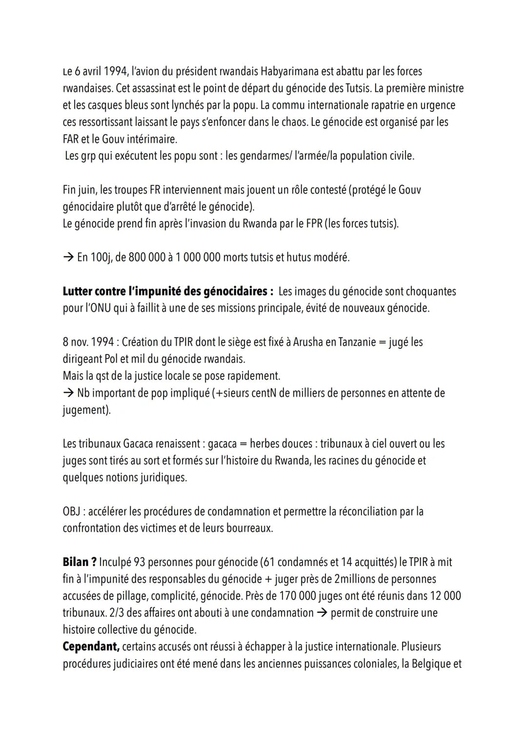 HISTOIRE ET MÉMOIRES
AXE 2: HISTOIRE, MÉMOIRES ET JUSTICE
L'ONU adopte en 1948 une convention pour la répression et la prévention du crime d