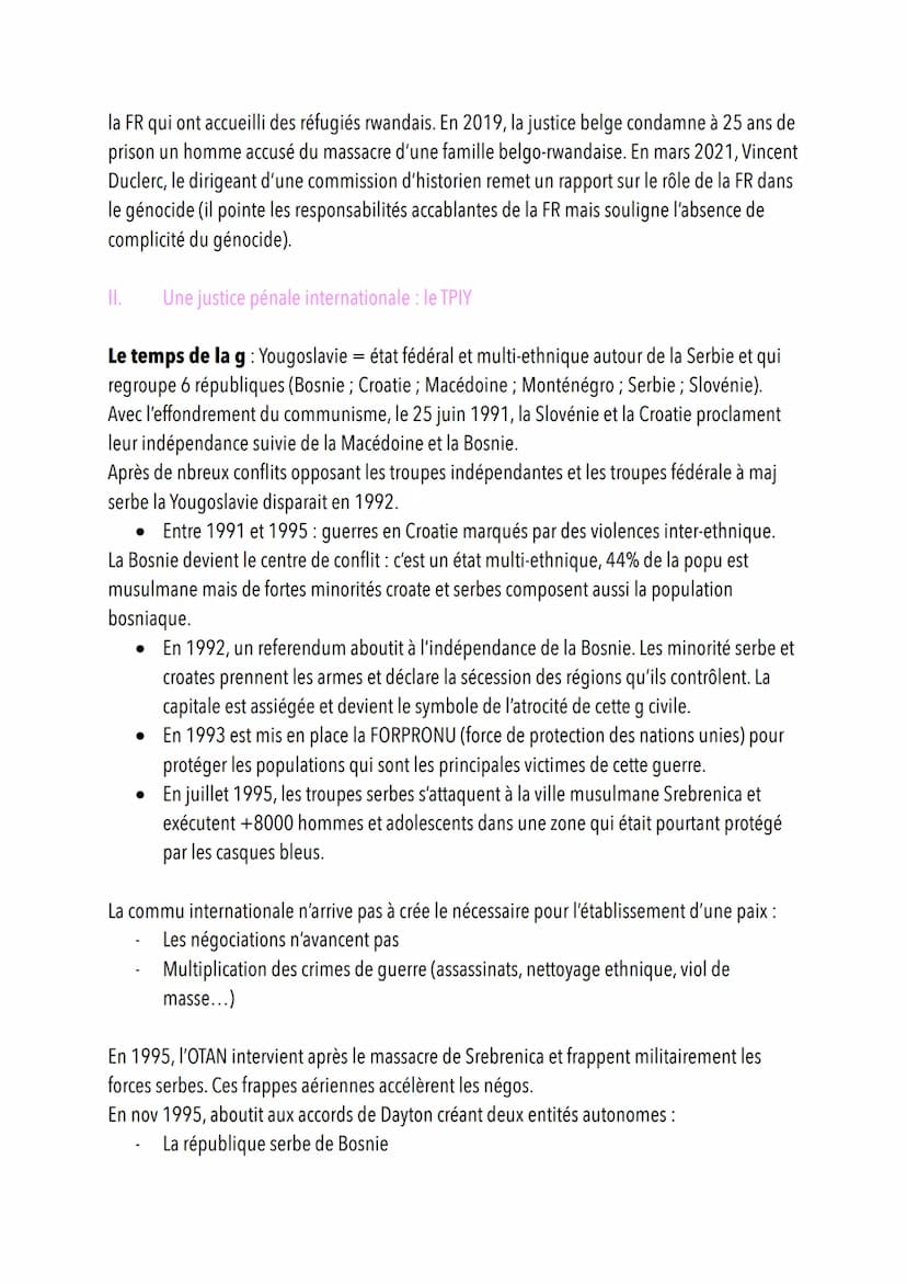HISTOIRE ET MÉMOIRES
AXE 2: HISTOIRE, MÉMOIRES ET JUSTICE
L'ONU adopte en 1948 une convention pour la répression et la prévention du crime d