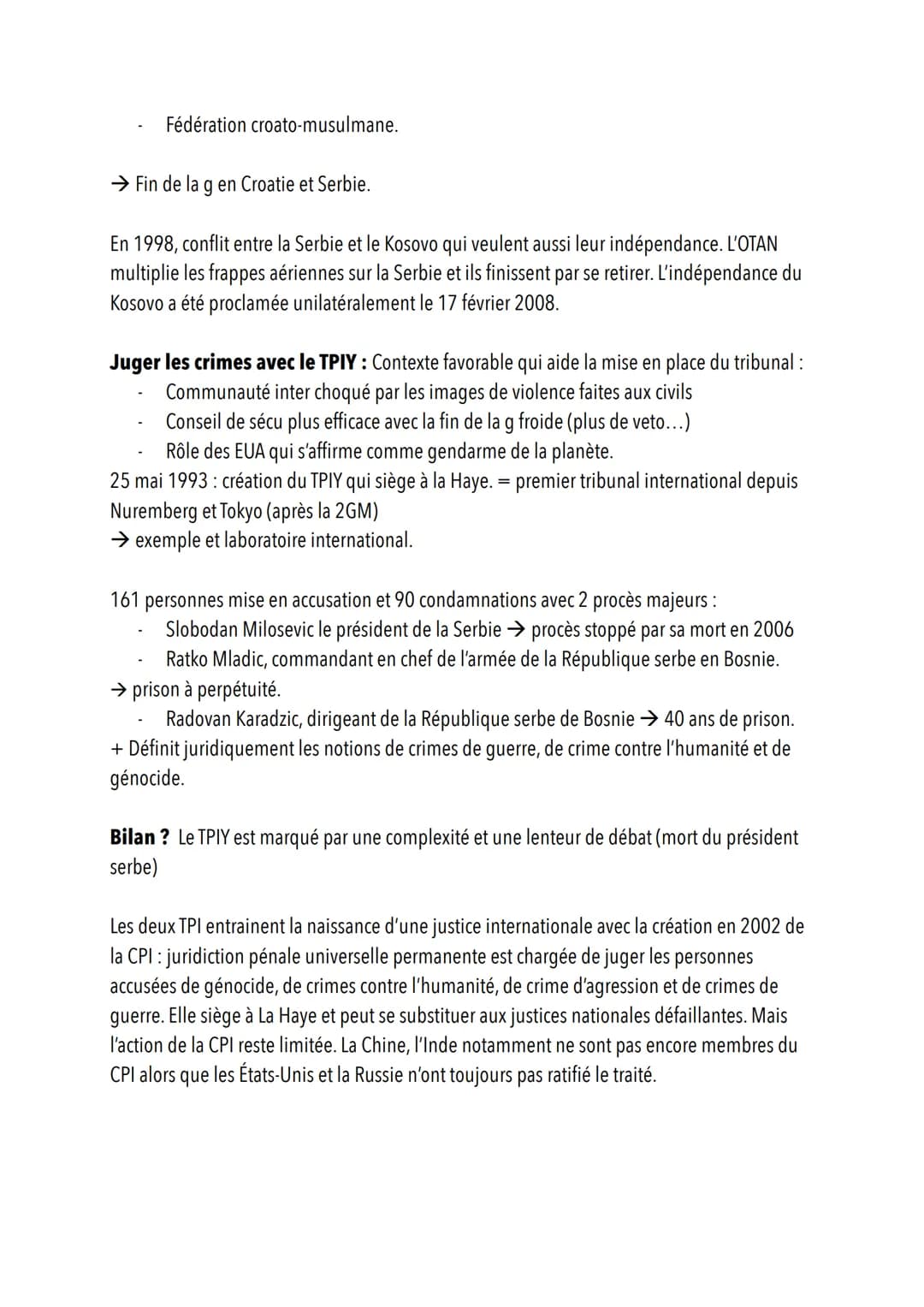 HISTOIRE ET MÉMOIRES
AXE 2: HISTOIRE, MÉMOIRES ET JUSTICE
L'ONU adopte en 1948 une convention pour la répression et la prévention du crime d