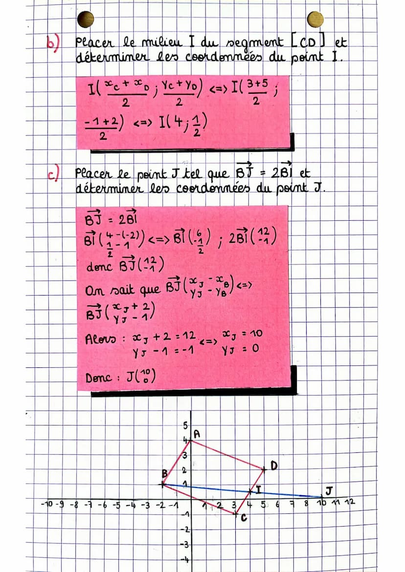 la colinéarite des vecteurs
maths
Définition
Des vecteurs non muls it et ✔ sont colinéaires
s'il existe un nombre réel ha tel que ที่ :
= hi