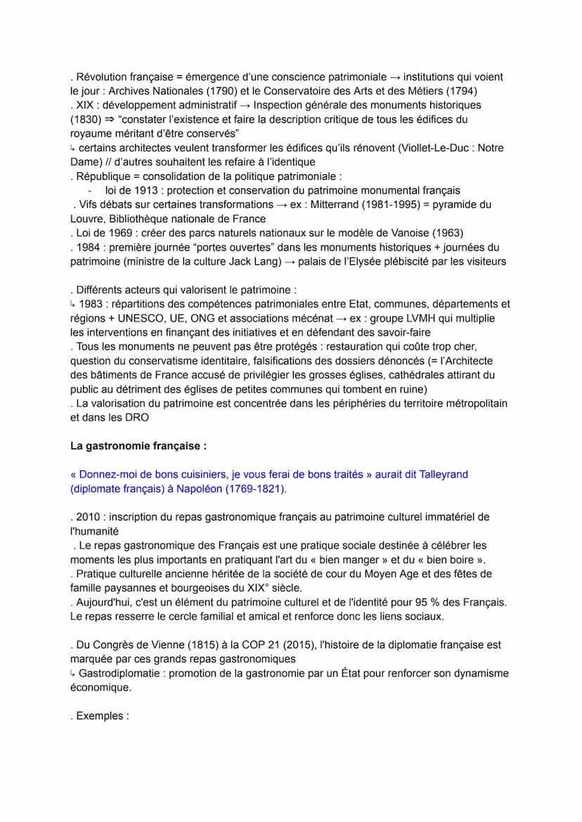 Thème VI: Identifier, valoriser et gérer le patrimoine - HGGSP
. Patrimonium: "héritage du père" ⇒ € des biens hérités de ses ascendants, il