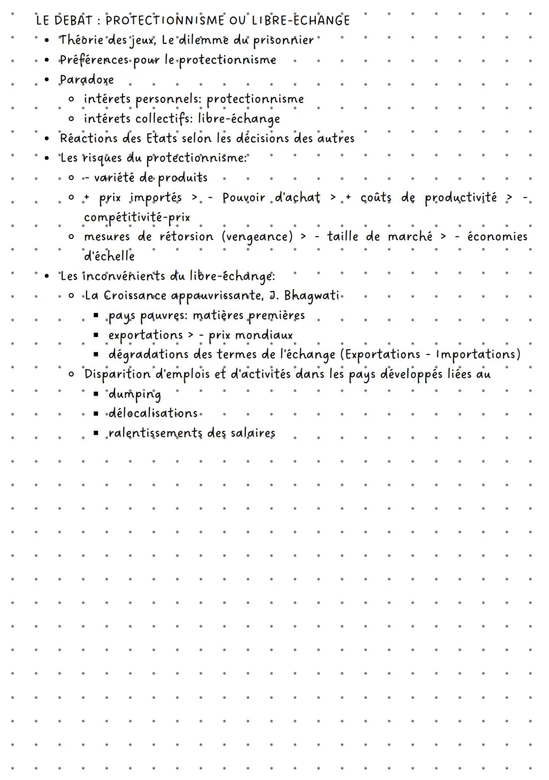 Les fondements de commerce
international et l'internationlisation
de la production
Definitions
• Commerce international: ensemble des flux m