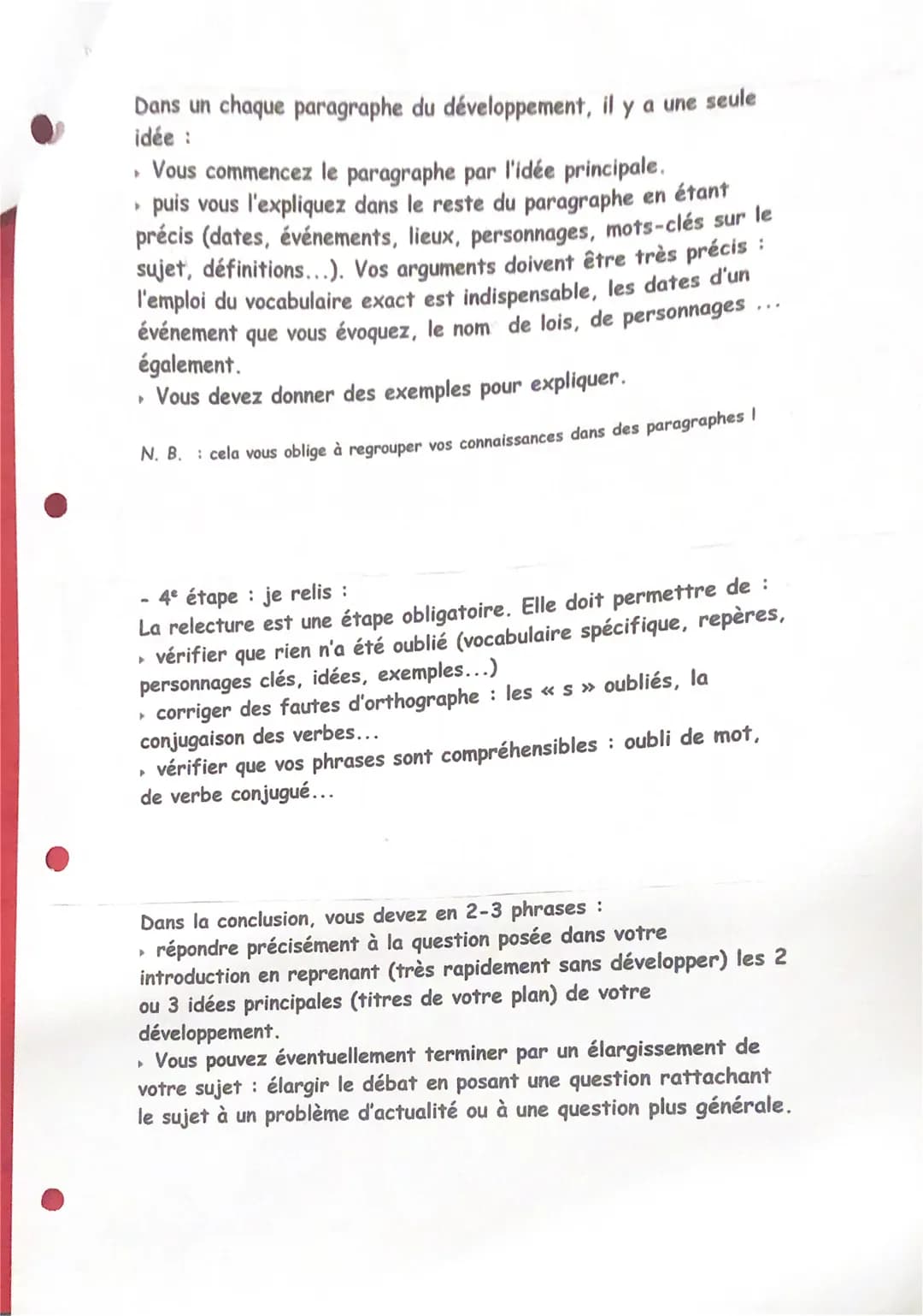 Qu'est-ce qu'un développement construit ?
Au brevet, vous devez faire un développement construit d'une vingtaine de ligne sur un
sujet soit 